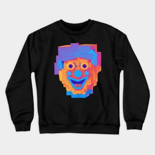 minecraft face funny Crewneck Sweatshirt